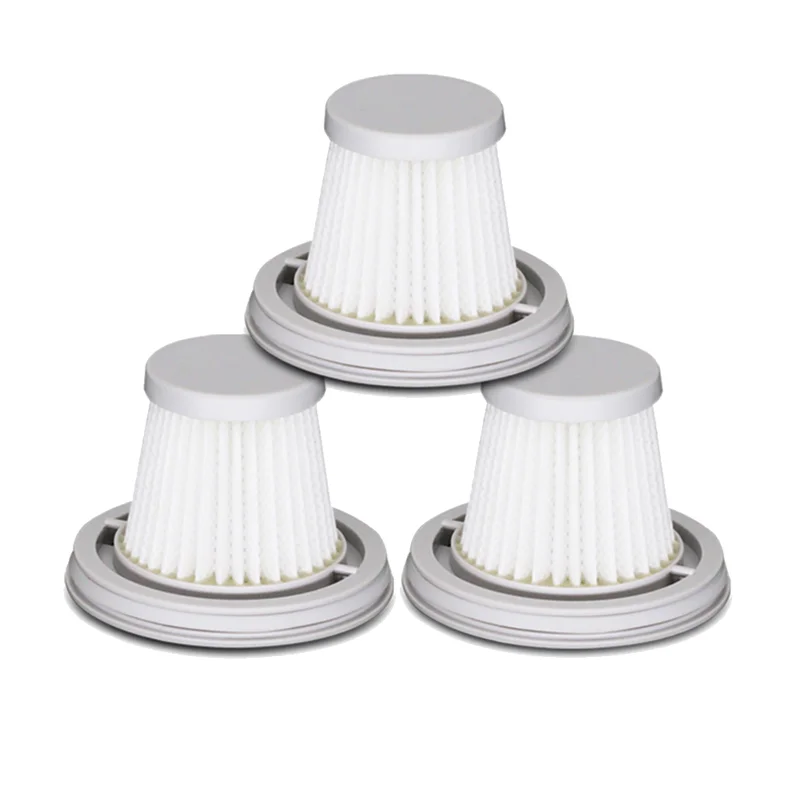 แผ่นกรอง HEPA สำหรับเครื่องดูดฝุ่น Mijia แบบพกพา, เครื่องดูดฝุ่นมีประโยชน์ SSXCQ01XY ตัวกรองแบบไร้สายขนาดเล็กสำหรับบ้าน