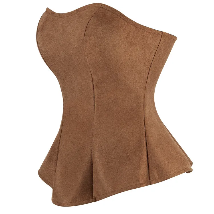 Women Gothic Underbust Corset Waist Trainer Slimming Bustiers Lingerie Shapewear Bones Basques Body Shaper