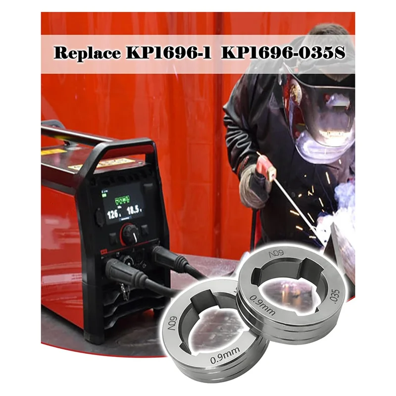 A74E-Para Lincoln Power MIG 216, 255XT, 350MP, LN-15 Drive Roll Kit KP1696-035S 035 Polegadas Adequado para Alimentação de Fio Sólido 25M, LF-72
