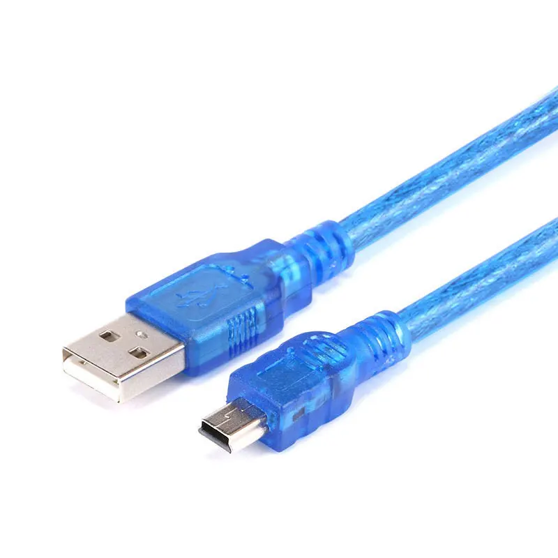 USB wire connector USB Cable for arduino Nano 3.0 USB to mini USB for arduino 50cm 100cm
