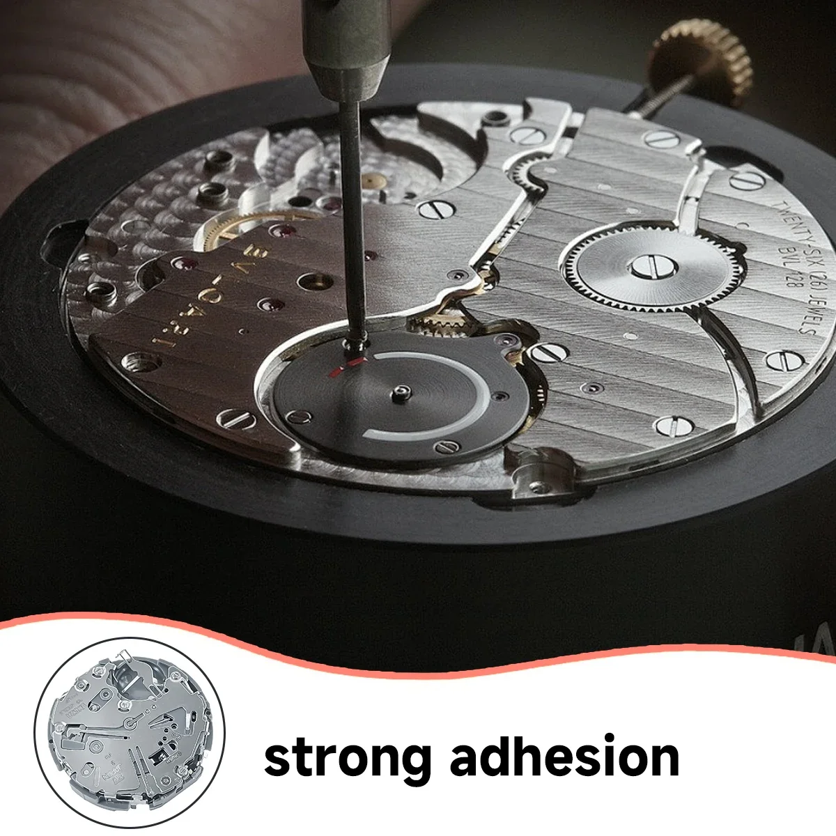 กลไกควอตซ์โครโนกราฟแท้จากญี่ปุ่น รุ่น VK63A พร้อมแบตเตอรี่ กลไกแท้จากญี่ปุ่น รุ่น VK63 VK61A VK67A สำหรับดัดแปลงเปลี่ยนกลไก