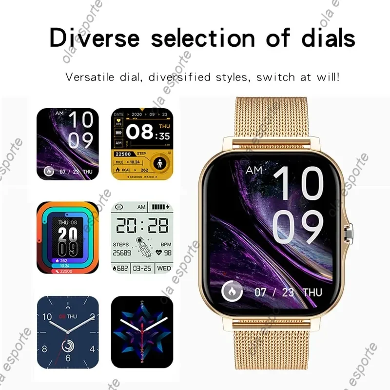 Smart watch wireless calling /dial multi -Sport mode Suitable for men and women sports watches Custom Wallpaper for iPhone/A