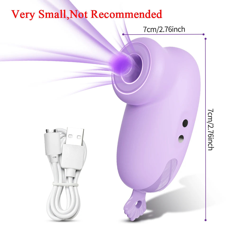 Krachtige orale zuigvibrator voor vrouwen, clitorisvibrator met zuigfunctie, tepelvacuümstimulator, seksspeeltjes voor volwassenen van 18 jaar en ouder._voghion.com