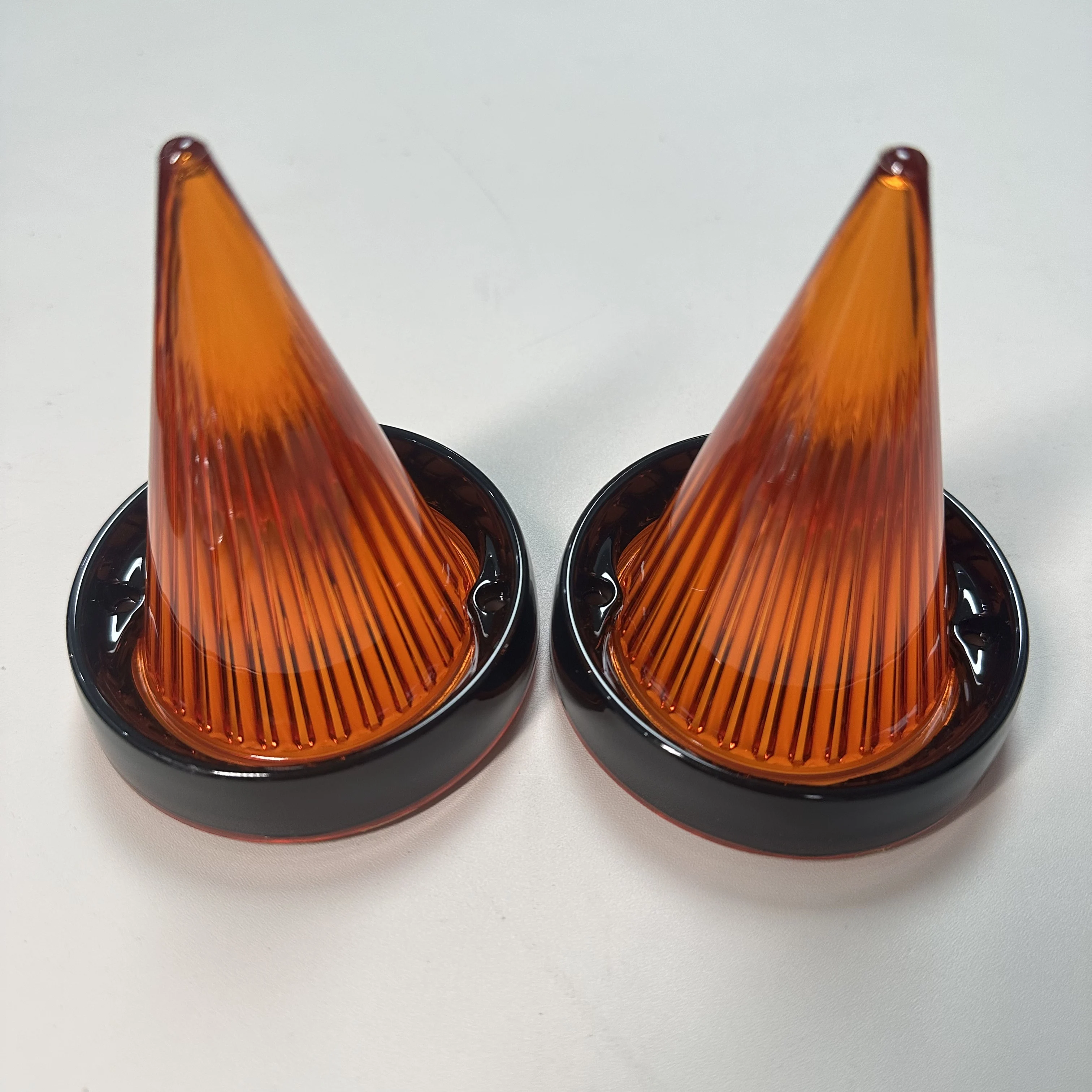 Paar Motorcycle Indicator Lens Cover Richtingaanwijzer Cap Voor Harley Touring Road Glide Road King Electra Tour Glide 1986-2021