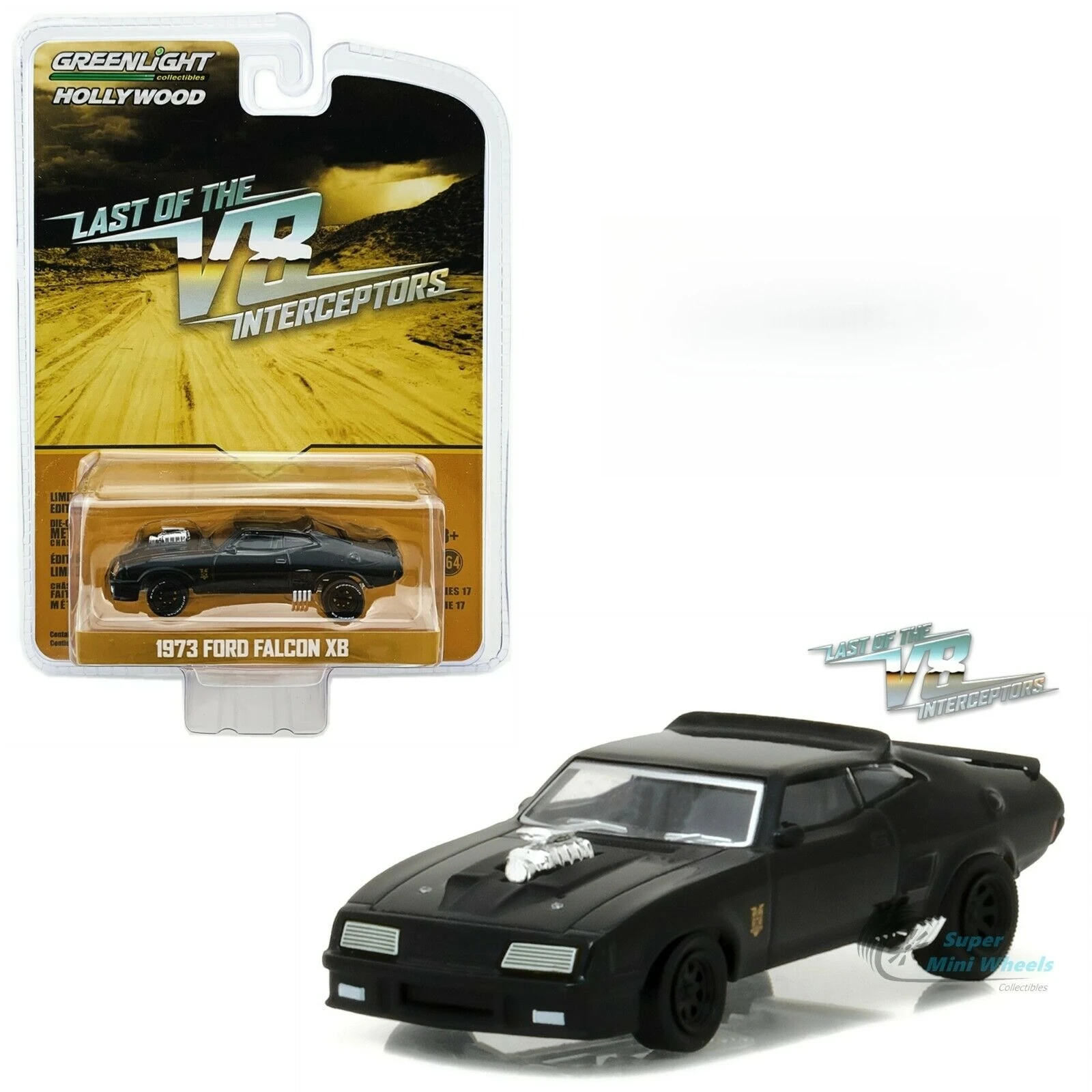 

GreenLight 1:64 1973, Ford Falcon XB, имитация сплава, коллекция моделей микроавтомобилей, украшение, игрушка в подарок