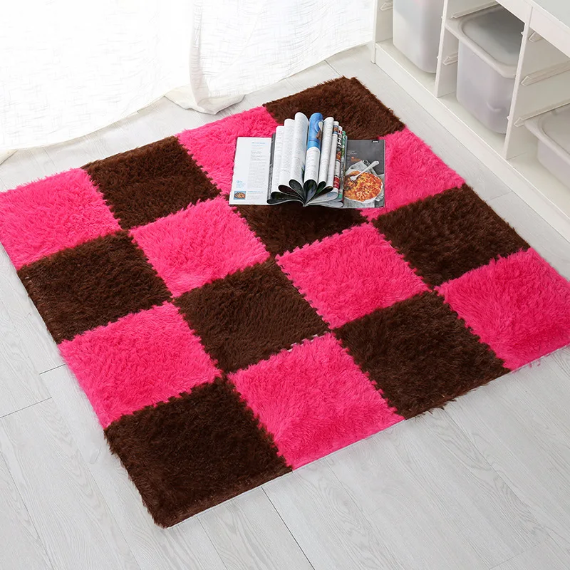 1/8/16Pcs Non Toxic and Safe Baby Play Mat EVA Foam Interlocking Rug Plush Tatami Flooring Suitable for Nursery 30x30x1cm DHDH