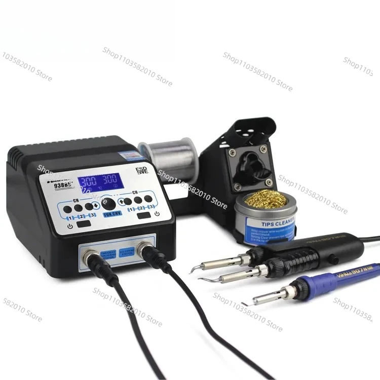 938D 110V / 220V EU/US PLUG Soldering Tweezer Repair Rework Station Electric Hot Tweezer for BGA SMD repairing