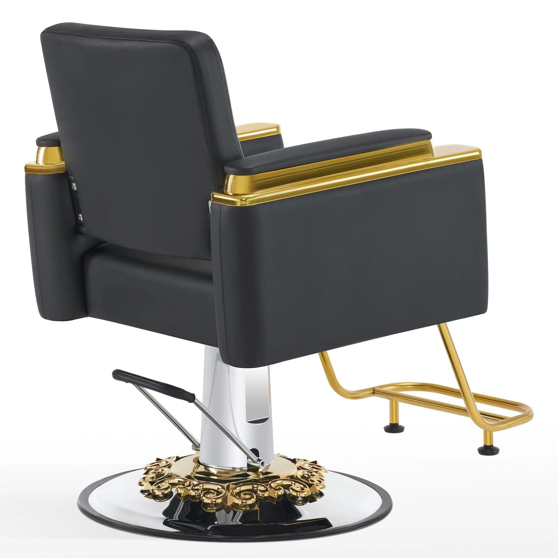 Cross-border beauty salon chair simple barbershop  adjustable rotating lift salon chair factory direct sales