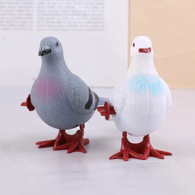 

1pc Clockwork Jump Toys Cute Jumping Pigeon Clockwork Simulation Animal Jumping Animal Clockwork Toys Kids Boys Girls Toys