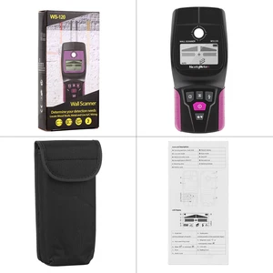 RZ متعدد الوظائف الجدار الماسح الضوئي للكشف عن الجدار الأسلاك الحية PVC كابل أنابيب المياه المعادن مكتشف الماسح الضوئي أفضل 10 مبيعات للكشف عن الأنابيب الجدارية البلاستيكية - No1