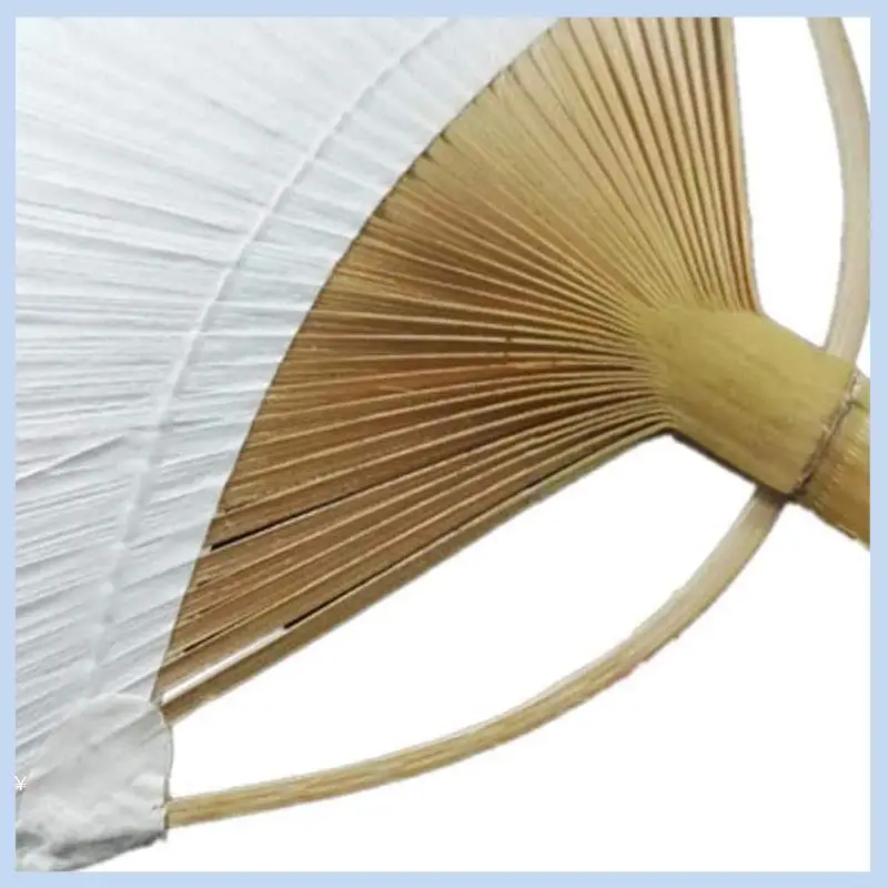 

AS63-50PCS Blank Calligraphy Painting Blank Group Fan White Fan Pure White Bamboo Handle