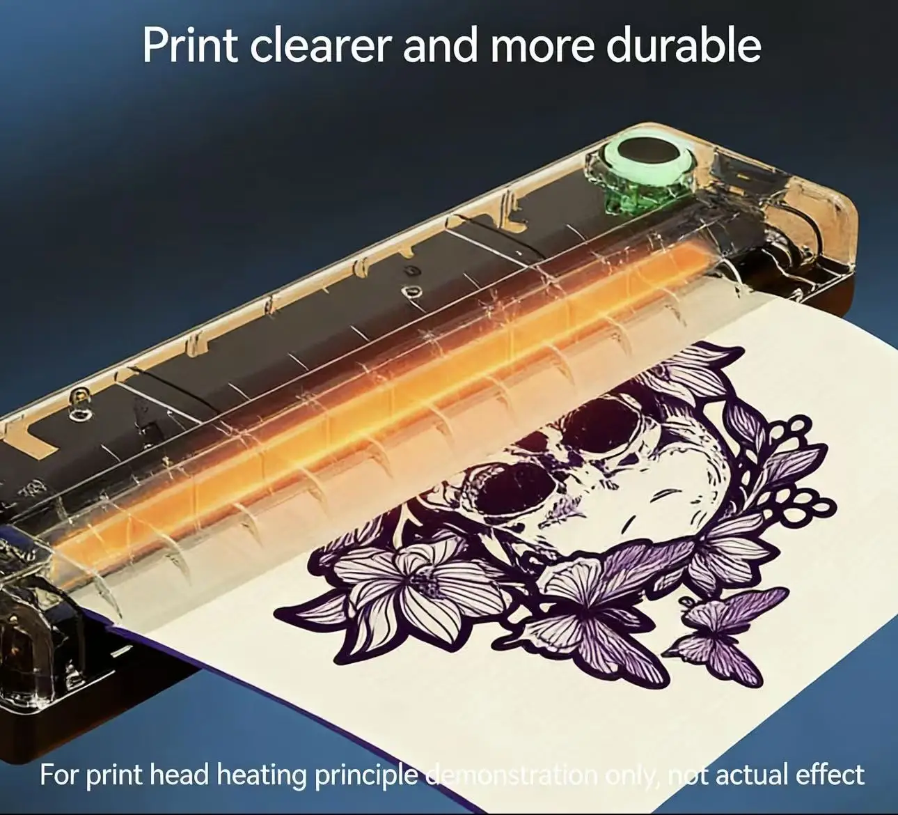 

Wireless Bluetooth Thermal Transfer A4 Portable Printer For Tattoo Artists Temporary Tattoo Machine Cross Border