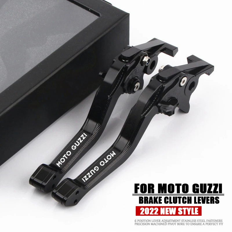 For Moto Guzzi Breva 850 1100 1200 GRISO BREVA 1100 NORGE 1200 GT8V CNC Motorcycle CNC Adjustable Brake Clutch Levers