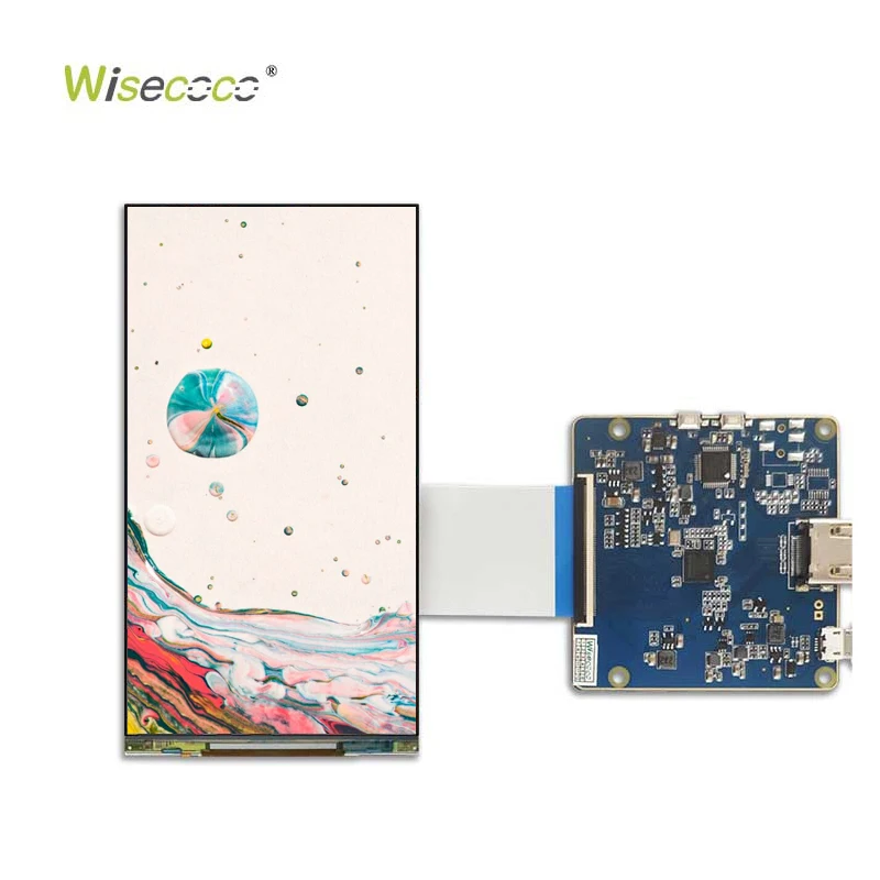 6 Inch 1440*2560 Brightness 450nits 50 Pin MIPI Interface Transmissive IPS Type TFT LCD Module Display