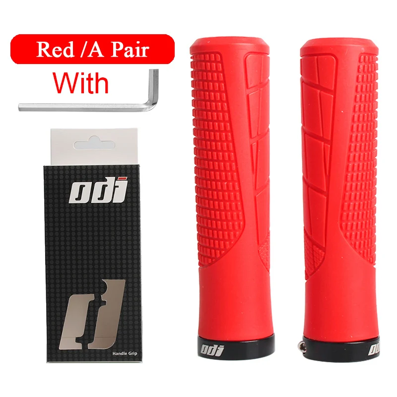 ODI Grip Silikon Fahrradgriffe Ergonomische Mountainbike-Lenkermanschette Weiche stoßfeste MTB-Griffmanschetten Griffe Fahrradzubehör