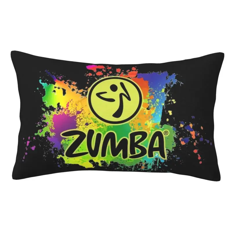 Custom Luxury Zumbas Yoga Sport Cushion Covers 75cm x 50cm Velvet Throw Pillow Case for Bed Sofa Rectangle Pillowcase