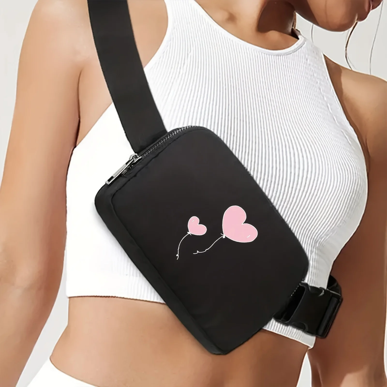 

Sport Waist Bag Running Belt Bum Waterproof Cycling Women Fanny Pack Wallet Pouch Portable Phone Gym Jogging Cross-Body Pocket