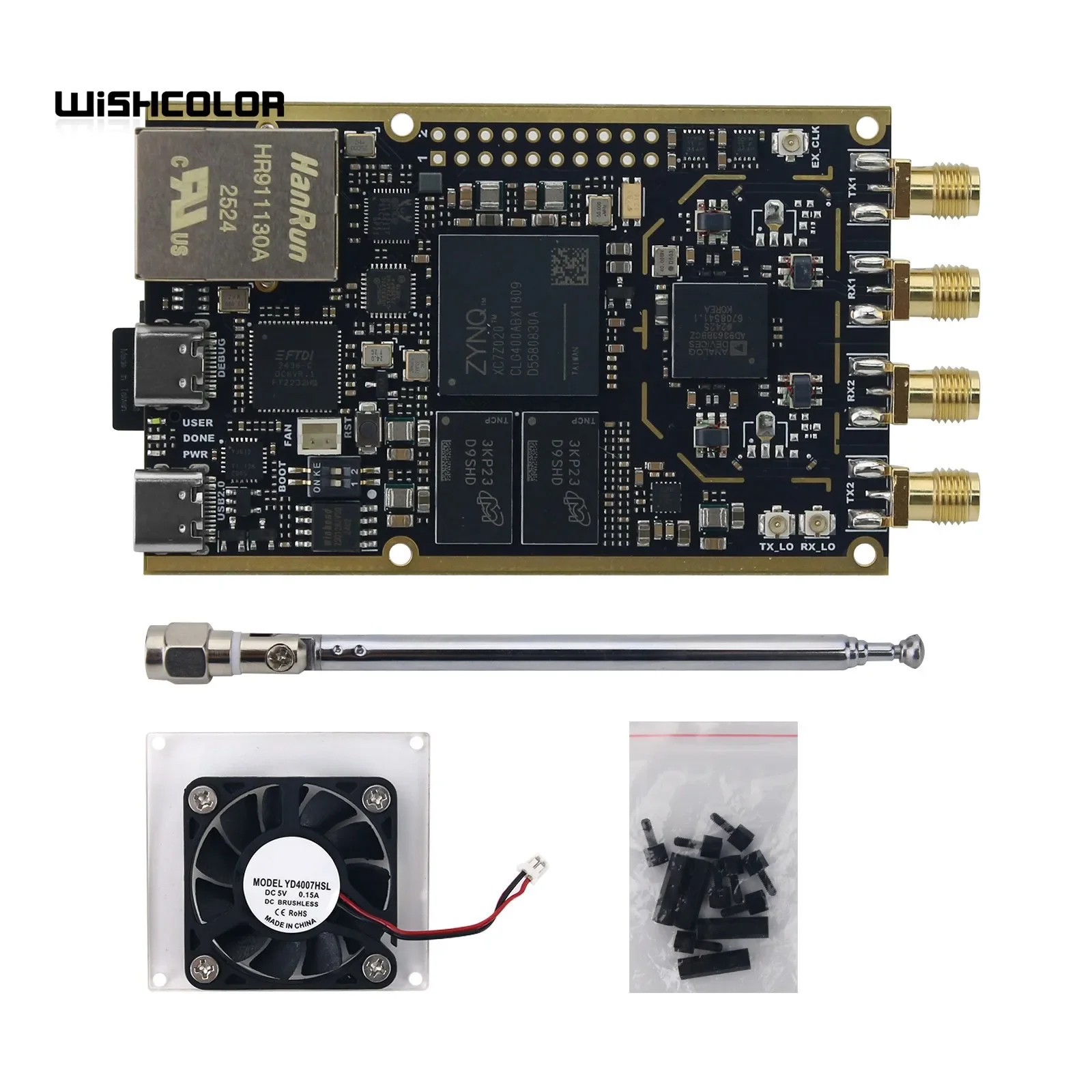 Wishcolor Zynq7010 series AD9363 SDR XC7Z010CLG400+AD9363ABCZ