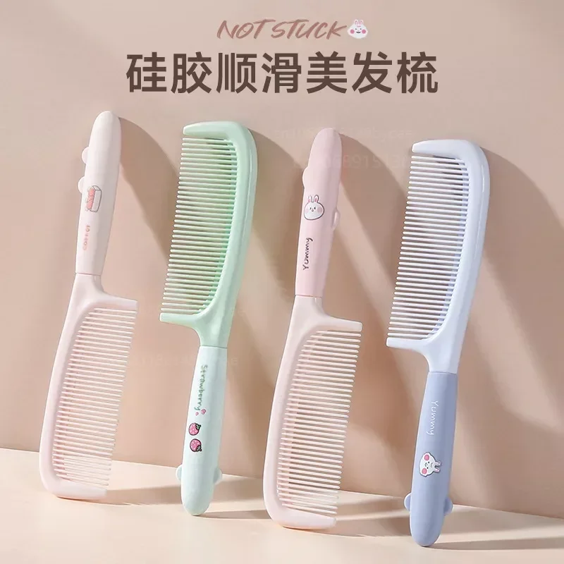 Hair Brush Cute Cartoon Hairdressing Comb Anti-static Pointed Tail Combs for Girls Kids Hair Styling Tool Расческа Для Волос