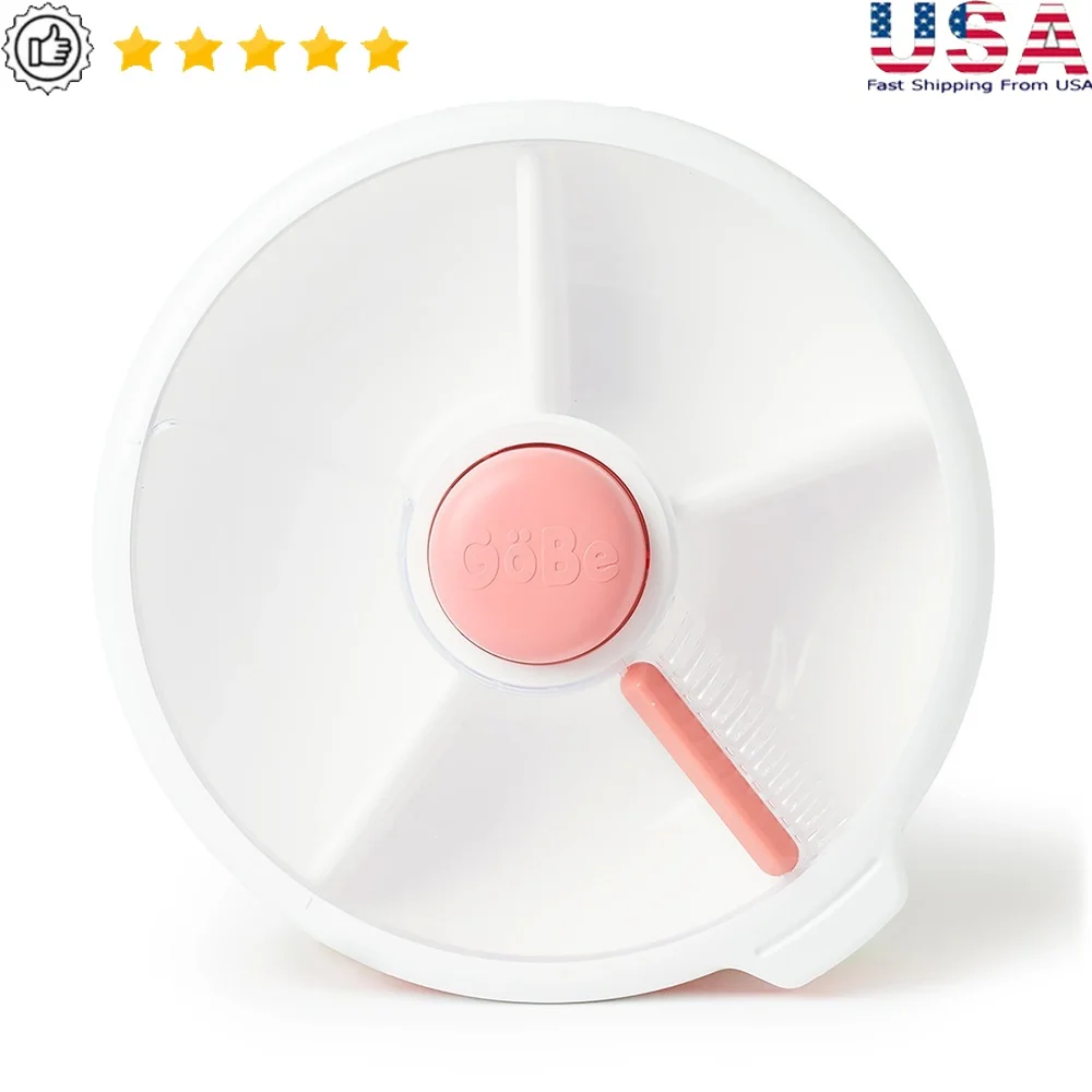 

Большой многоразовый контейнер для закусок, разделенный держатель для закусок в стиле бенто, легко чистится, не содержит BPA, для путешествий, школы