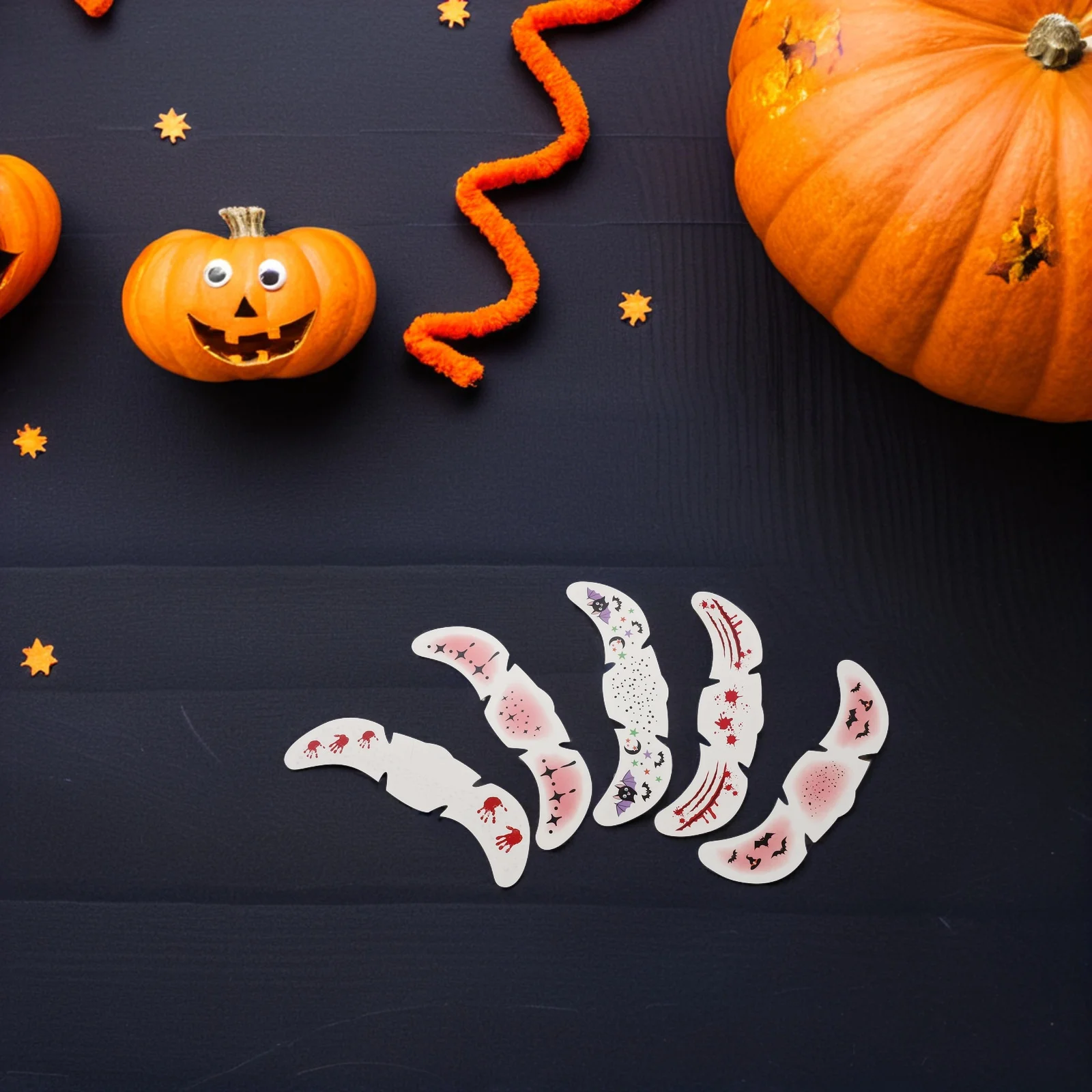 

10Pcs Realistic Freckles Face Tattoo Stickers Waterproof Makeup Decals for Halloween Cosplay Stage Photography Scary Stickers