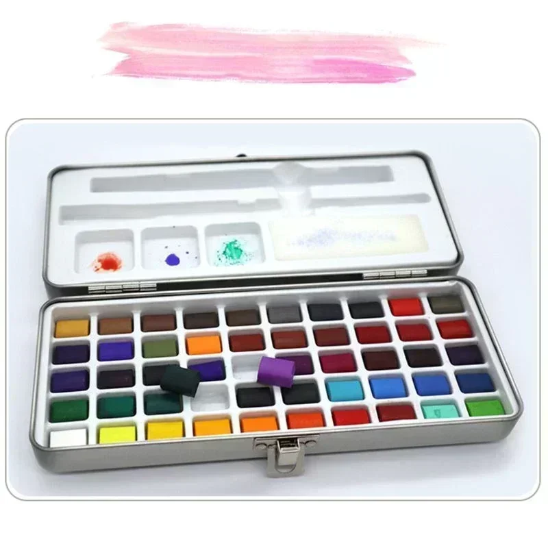 Solid Watercolor Paints Water Colours Set for Art Painting Nail Design 226