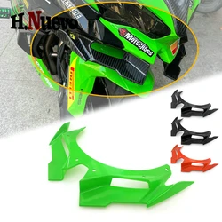 For KAWASAKI ZX25R ZX4R ZX4RR 21-24 Motorcycle Naked Front Spoiler Winglet Aerodynamic Wing Kit Spoilers Protector