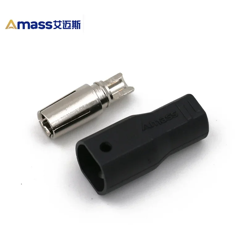 Ames Sh4.0u 4mm Sheathed Anti Stripping Banana Plug Connector Copper Plated Nickel Amass Model Accessory