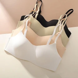 Seamless Bras Women Underwear Small Chests Gathered Push Up Bralette Lingerie