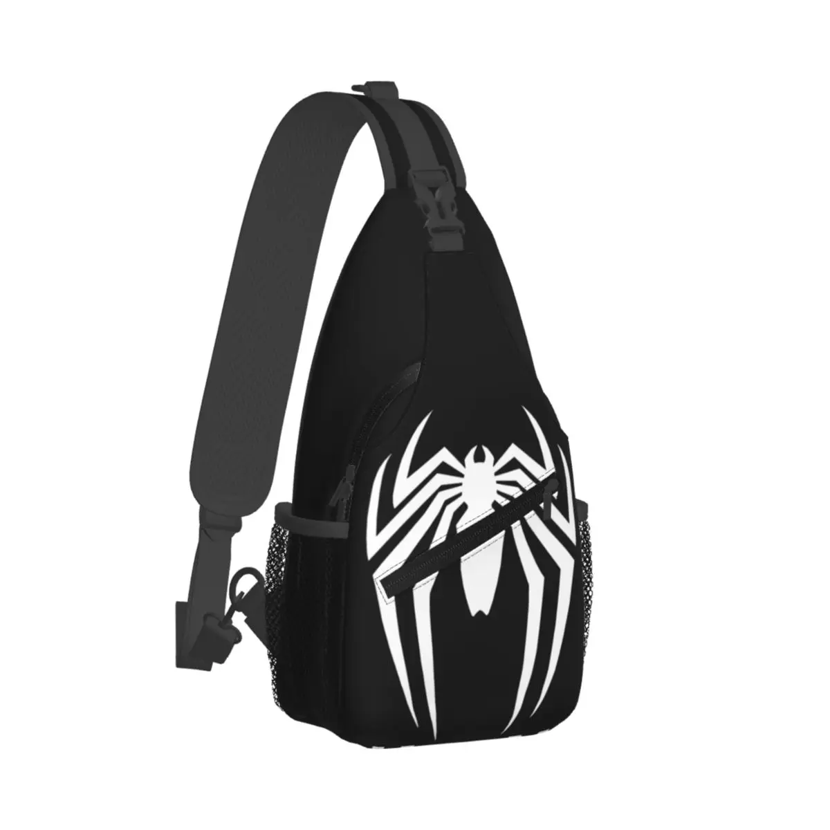 Spider Logo Small Sling Bags Chest Crossbody Shoulder Backpack Travel Hiking Daypacks Casual Bags