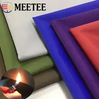 50/100X150cm 600D Fireproof Oxford Fabrics Silver Plated Waterproof Fabric Flame-retardant Cloth for Outdoor Car Sheds Sewing