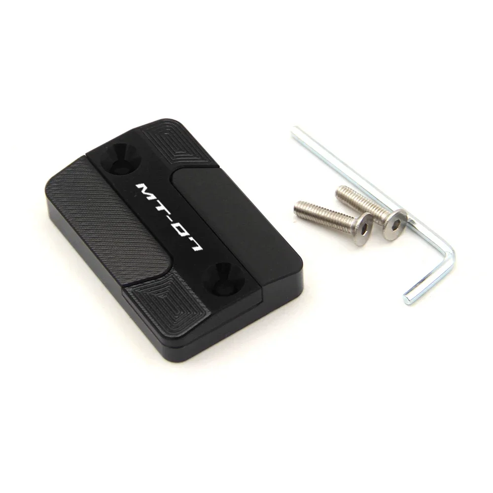 MT-07 لياماها MT-07 MT 07 دراجة نارية الملحقات CNC الجبهة سائل الفرامل خزان غطاء أسطوانة رئيسية غطاء الزيت #2