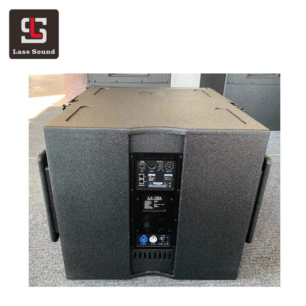 

LASE SOUND array LA-2B single 18 inch bass subwoofer with single 12 inch sonorisation for professional audio video & lighting