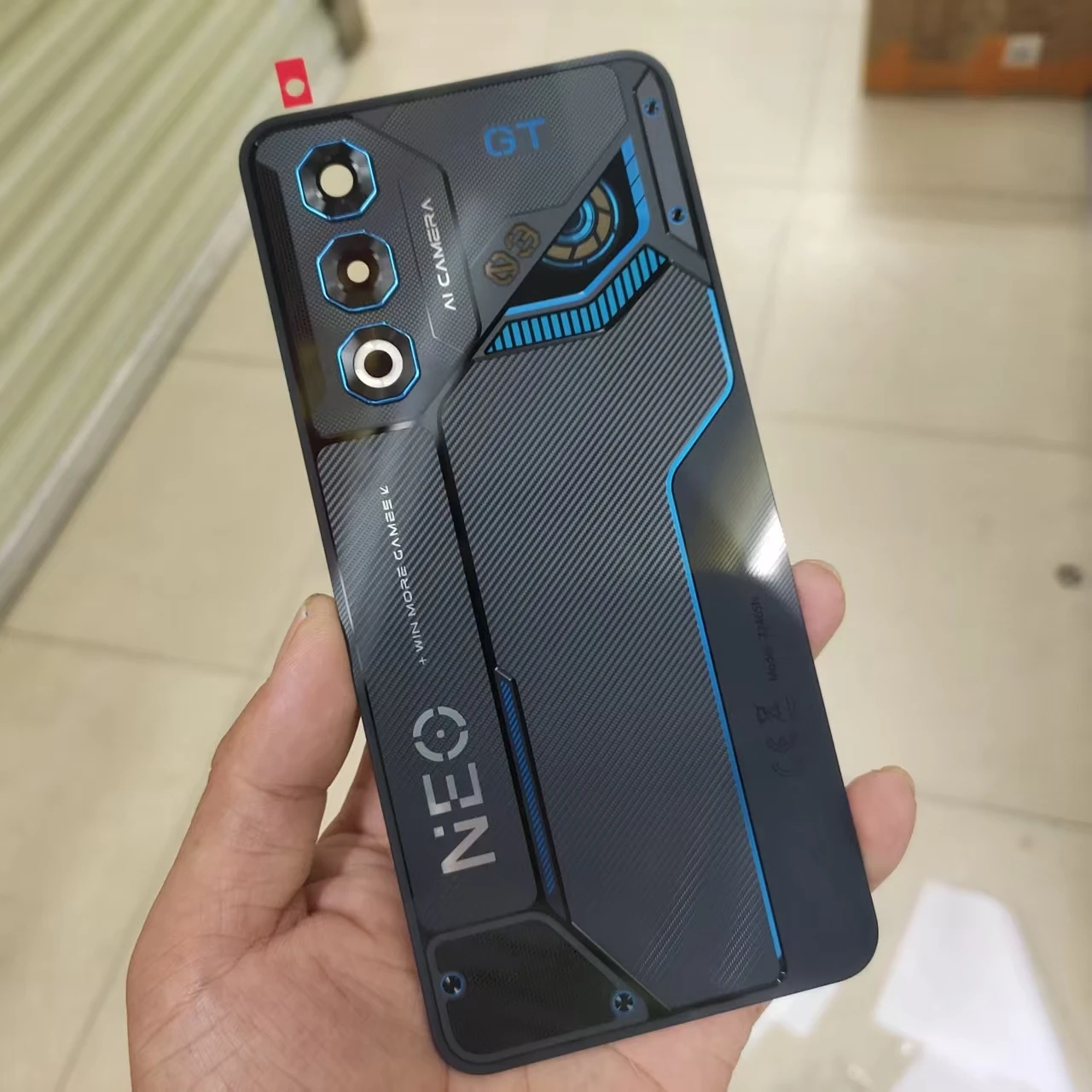 For ZTE Nubia Neo 3 GT Z2465N Back Glass Battery Cover Rear Housing Case Replacement with Camera Lens image 4