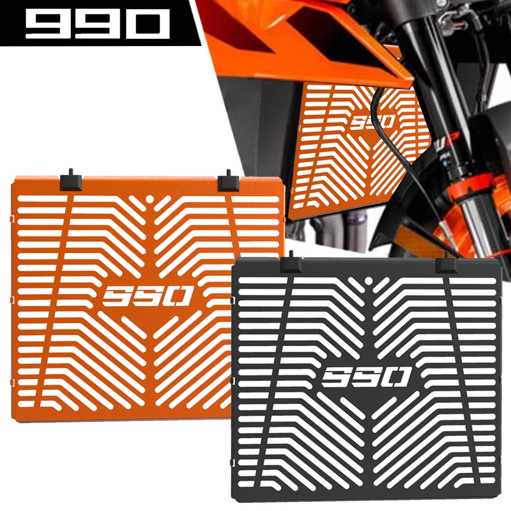 For 990 Duke 990Duke 2024 2025 2026 New 990DUKE Motorcycle Accessories Radiator Grille Grill Guard Cover Water tank Protector 