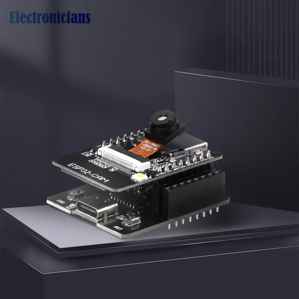 ESP32-CAM-MB Entwicklungsboard, Testplatine mit serieller Schnittstelle, CH340C, Typ-C-Schnittstelle, Erweiterungsmodul zum Brennen von Firmware für Elektronik. – Detail 1