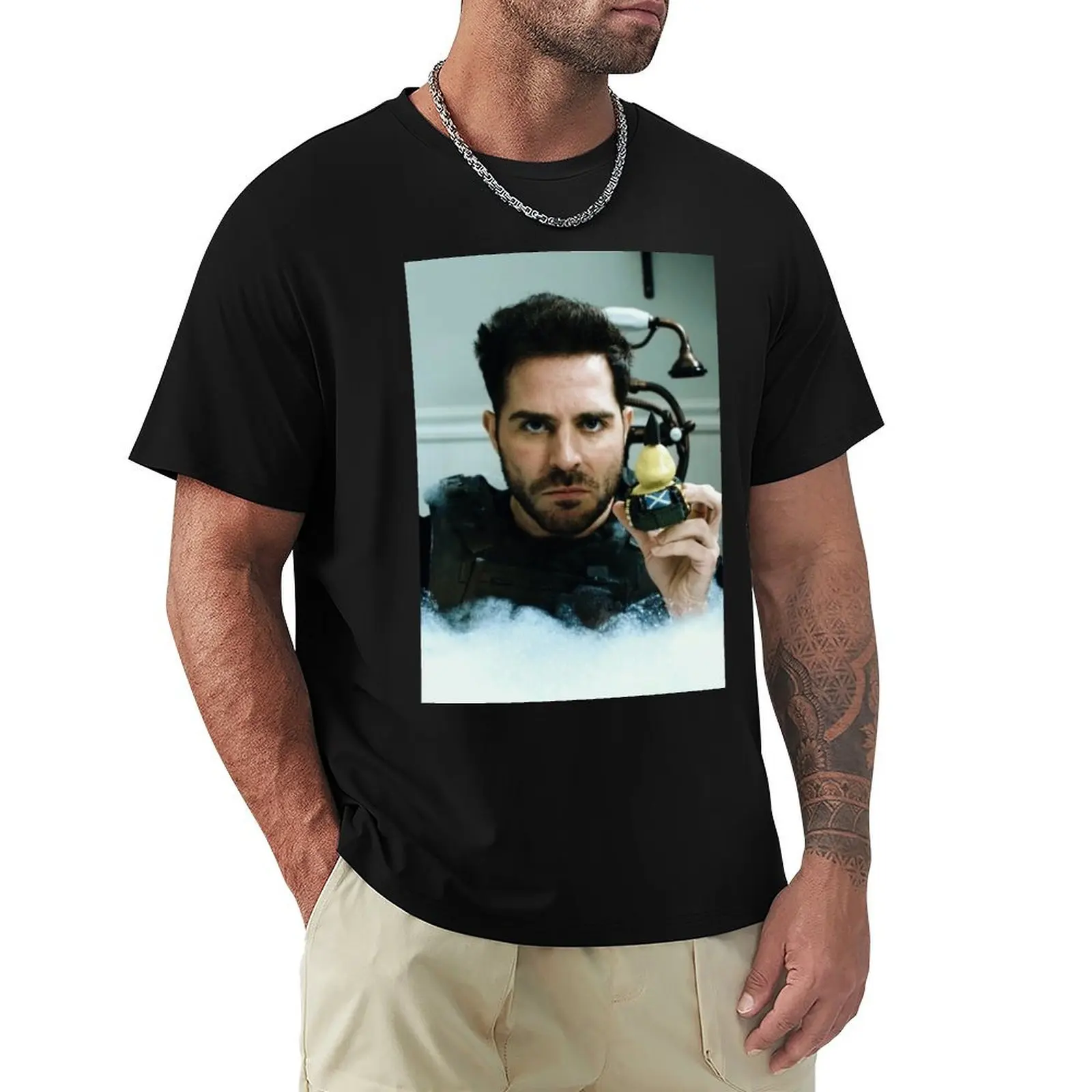 Neil Ellice John Soap MacTavish T-Shirt Modern Style Print T-Shirt