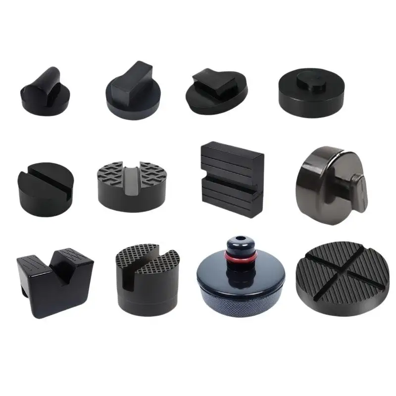 New Heavy Duty Rubber Jack Pad Anti Slip Design Multiple Sizes For Car Lifting Auto Repair Maintenance
