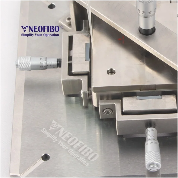 Neofibo BFJIG-300um-SQ fiber loop holder Optical coating grinding jig fiber optic polishing fixture