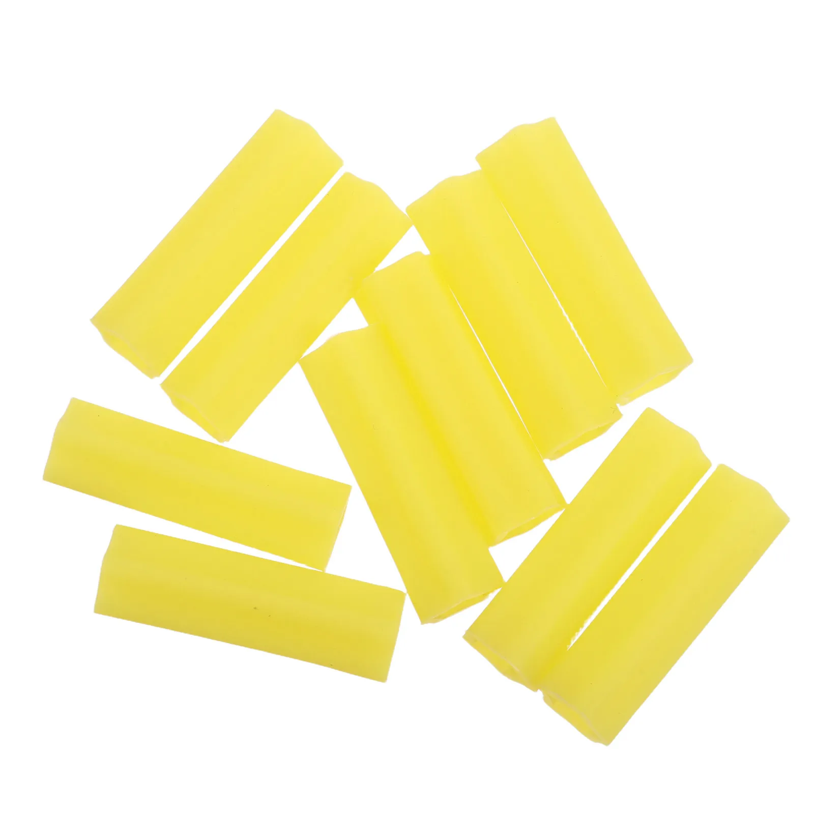 20Pcs Cuticle Nipper Protective Sleeve Silicone Cover Nail Scissors Tool Protector Manicure Dead Skin Trimmer Sleeve Yellow