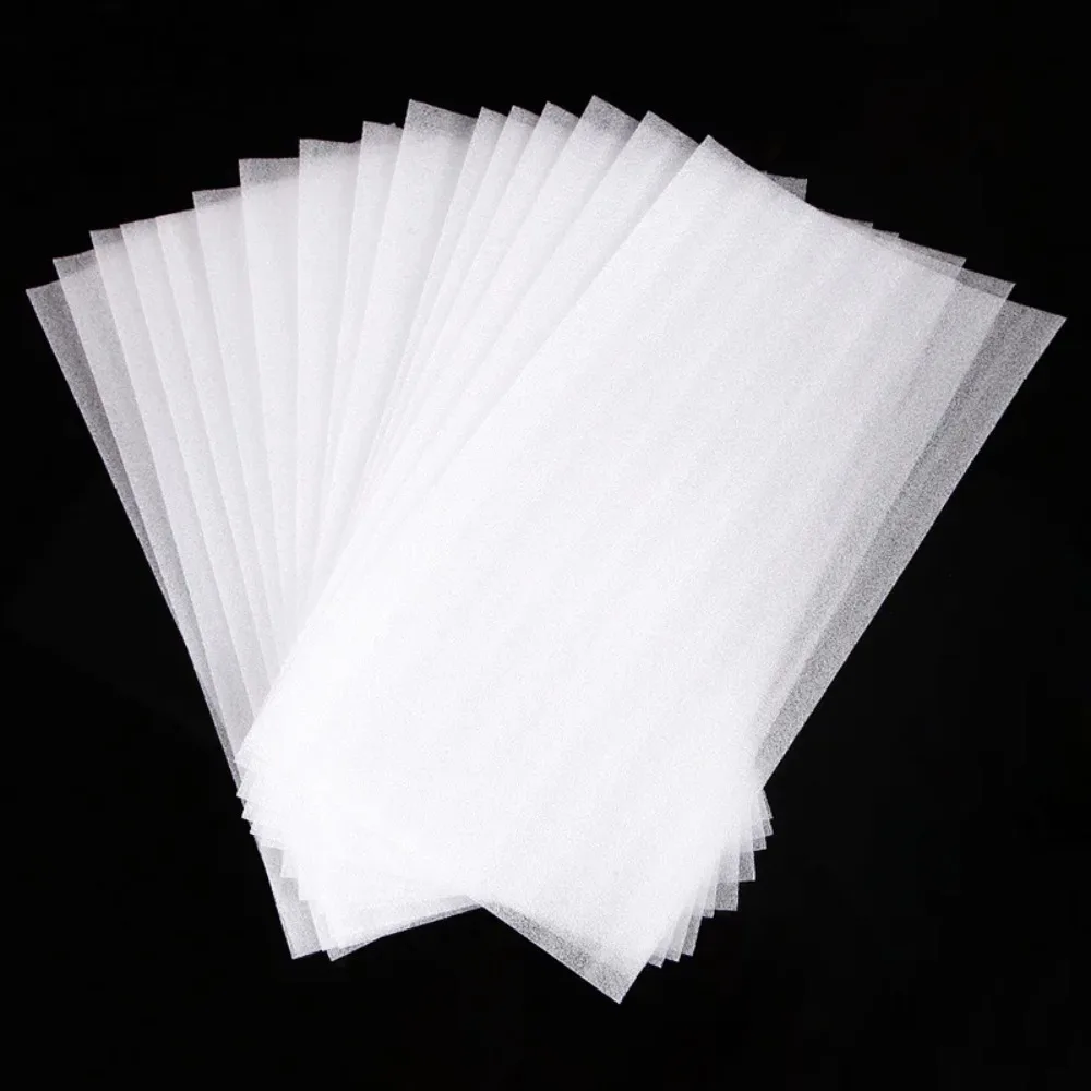50PCS/Pack Professional Reusable Foam Hair Wraps Hair Color Foil Hair Stylists Hair Coloring Highlighting Strips Disposable