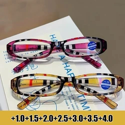 small square Frame Reading Glasses Unisex Women Men Blue Light Blocking Presbyopia Eyeglasses Finished Far Sight Eyewear To +4.0