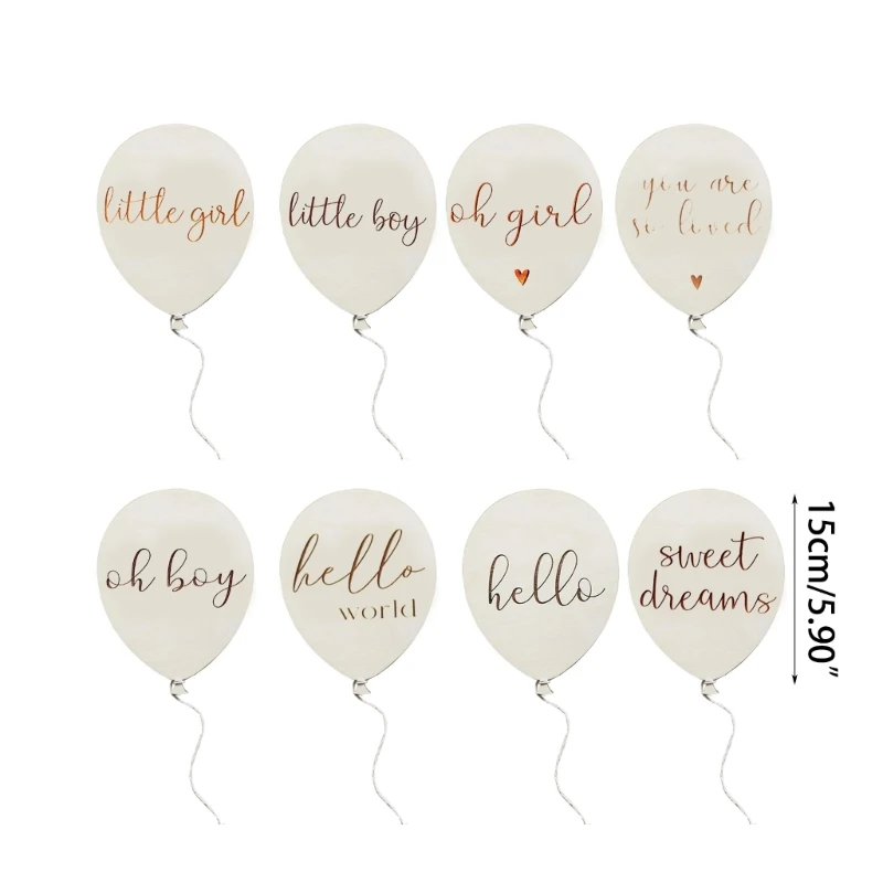 Newborn Photo Props Wall Decor Ballon Baby Photoshoots Backdrop Nursery Ornament QX2D