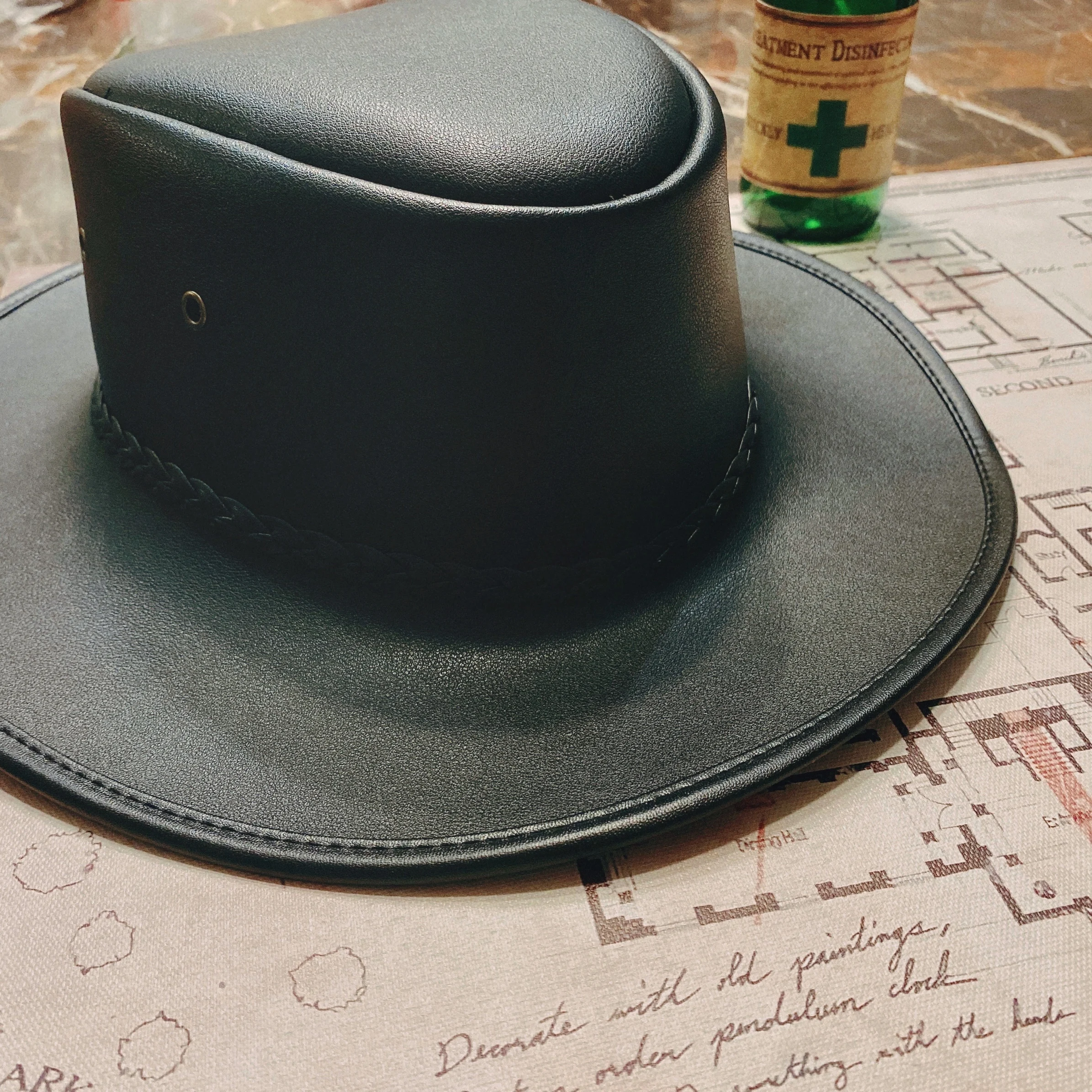 Karl Heisenberg Cosplay Sunglasses And Hat Game Biohazard Resident Village  Props For Men