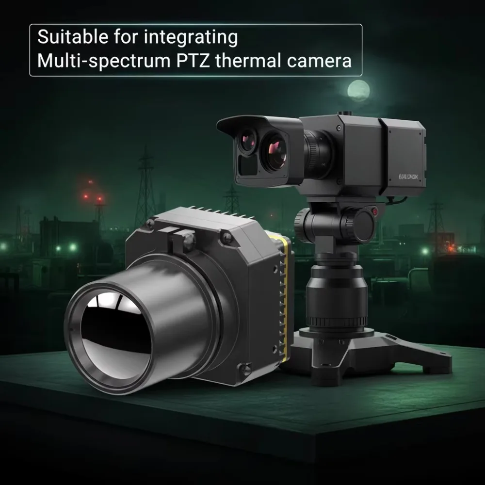 WuHan Global Sensor Technology GST PLUG617R Drone Camera Mini IR 640x512 Pixel Size Focus Lens Thermography  30mK Detection
