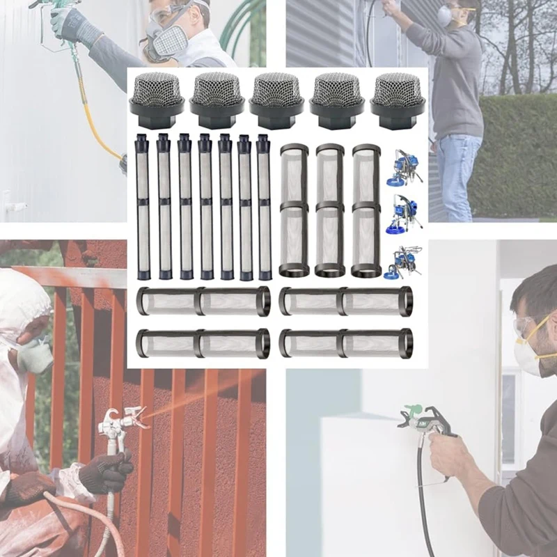 ABVG-(5+7+7) do zestawu filtrów opryskiwacza - wymienny rdzeń wewnętrzny 3 w 1, słomka 246385 / 246384 / 287032   Kompatybilny z 390 395 490 495