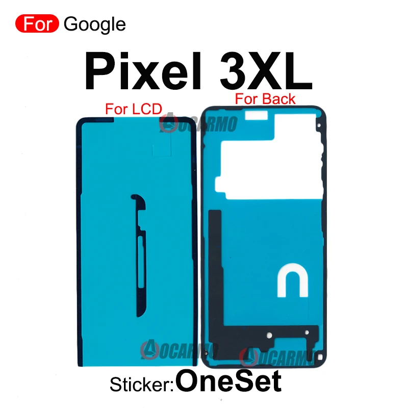 Fullset Sticker For Google Pixel 3 4 XL 3xl 4XL 5 5A 4A 4G 5G Front LCD Display And Rear Back Cover Adhesive Tape Glue