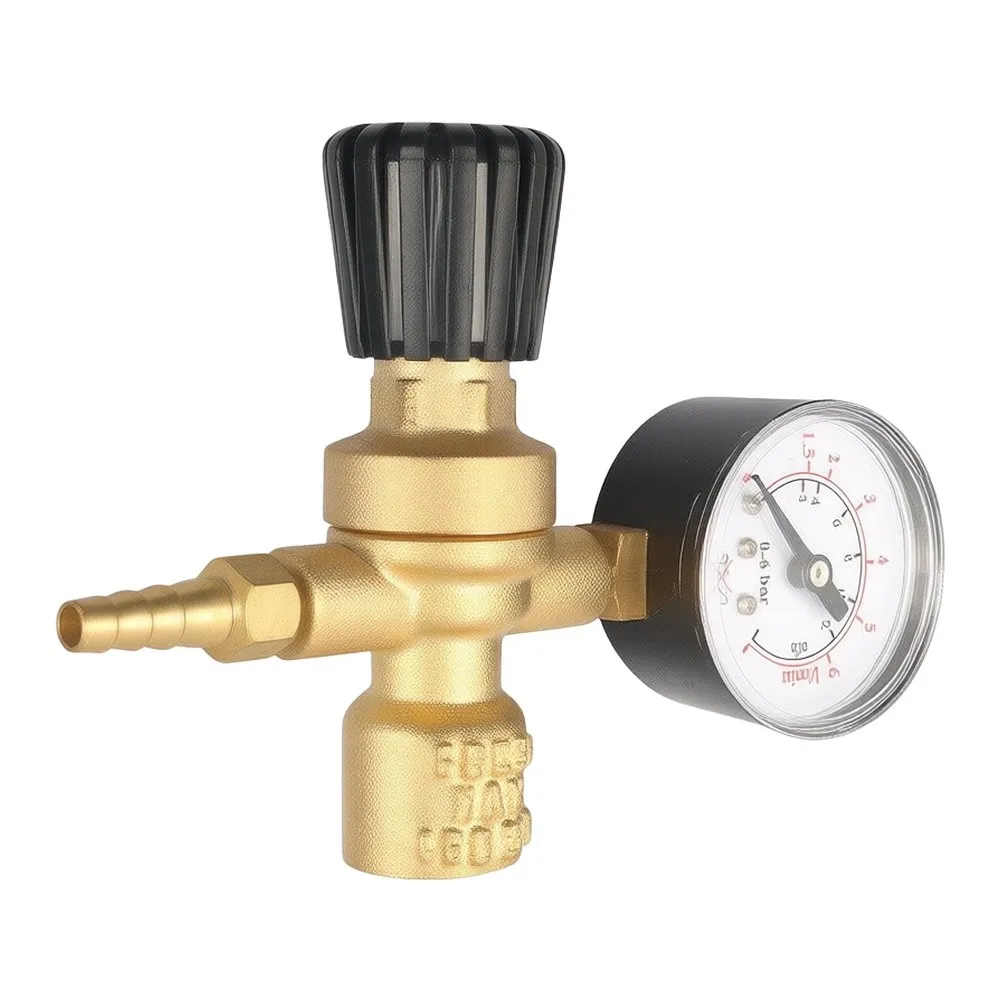 For Mini Gas Pressure Regulator Single Gauge M10x1 For Argon Welding Reducer