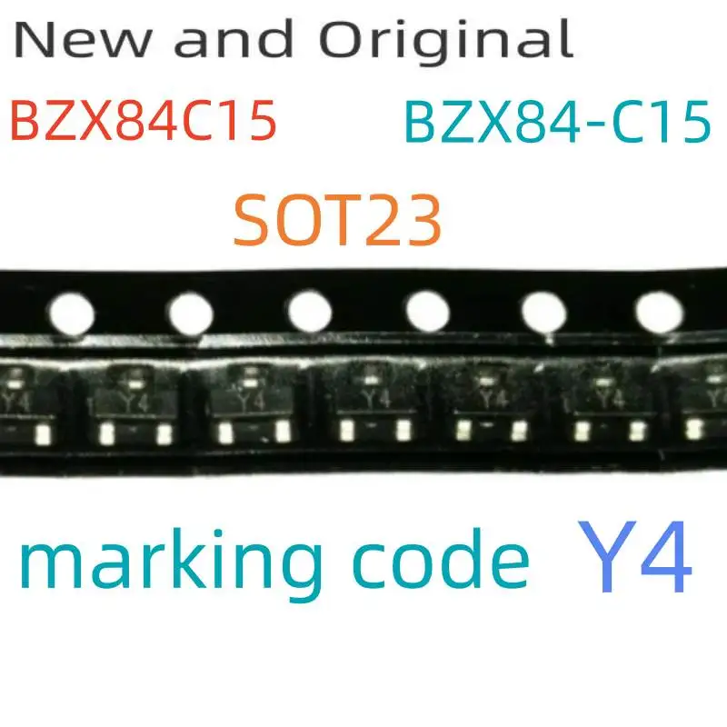 

Bzx84C15 Sot23 15V 350Mw Surface Mount Zener Diodes Marking Code