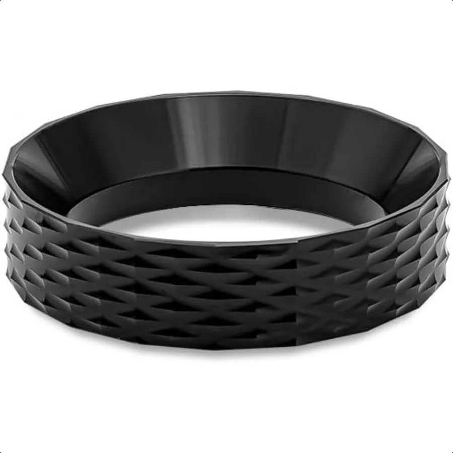 

51mm Espro Dosing Funnel Magnetic Dosing Funnel Aluminum Coffee Dosing Ring Compatible with 51mm Portafilter Series Black